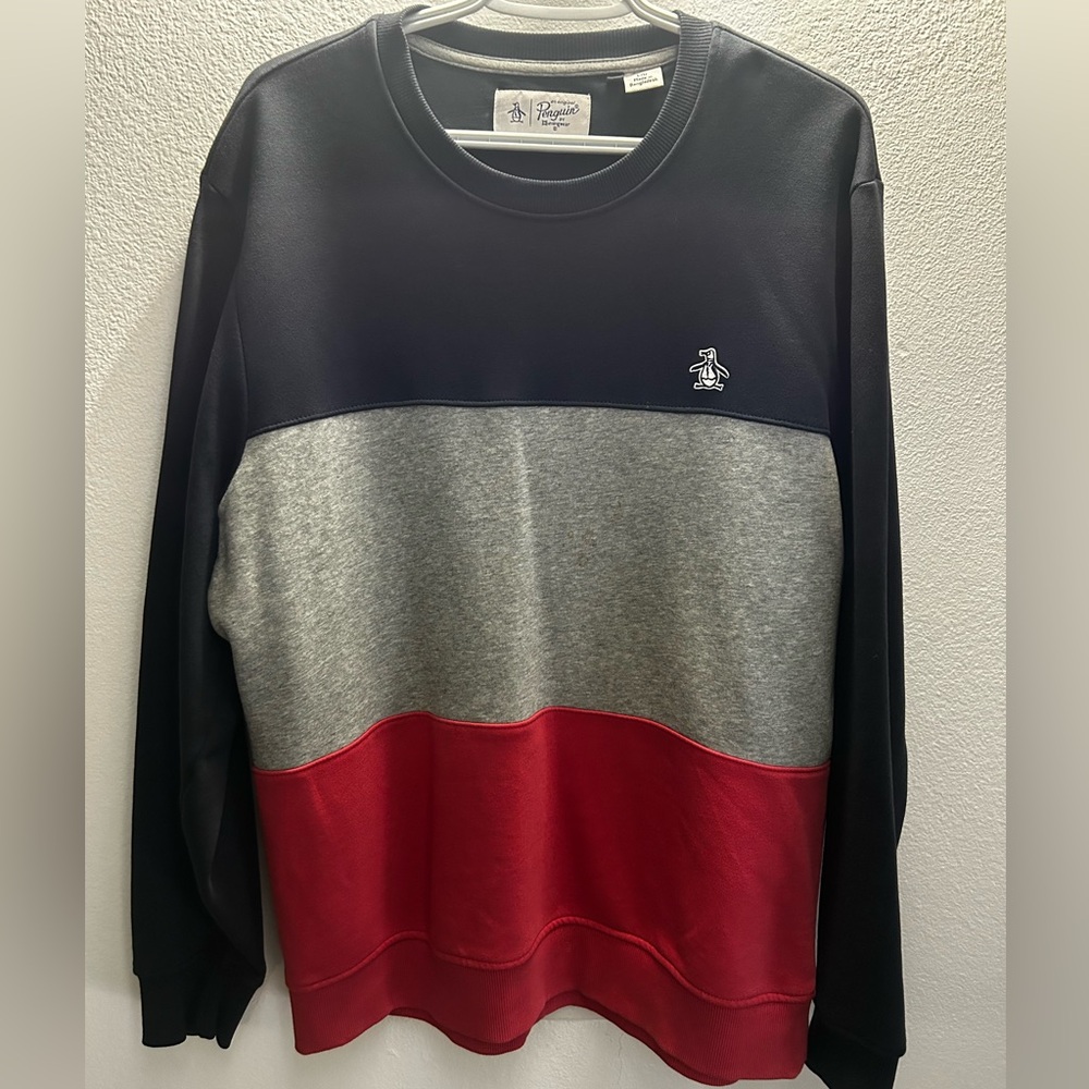Penguin Sweatshirt Tricolor